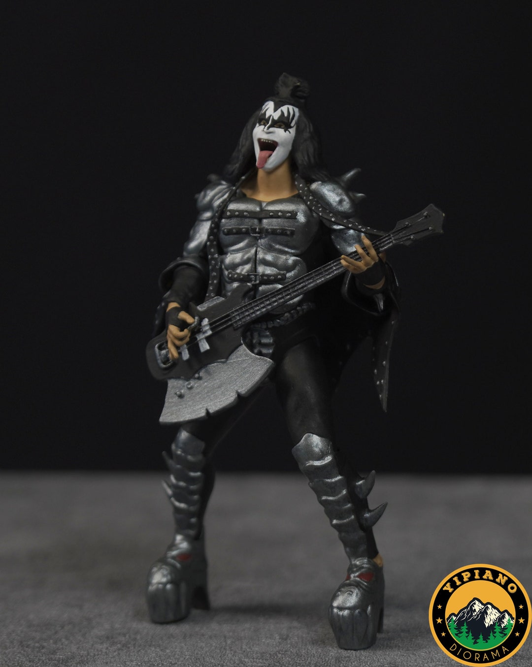 Rocker Figure Rocker Guitarist Figure HO 1/64 43 24 1/18 Scale Handpaint High Detail ...