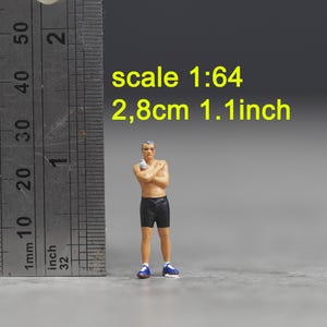 Roy figure HO 1/64 1/43 1/24 1/18 Scale handpaint high detail