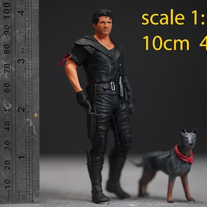 Figurka Mad Man w skali 1:18 do HO, ręcznie malowana, z dużą ilością szczegółów