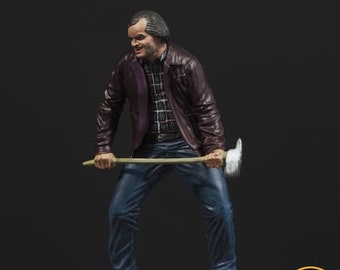 Jack Hold Axe figure HO 1/64 1/18 1/24 1/35 1/43-48 1/72 N-scale MN017