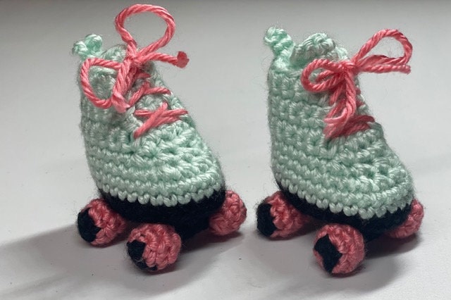 Roller Skates Crochet Pattern Amigurumi 