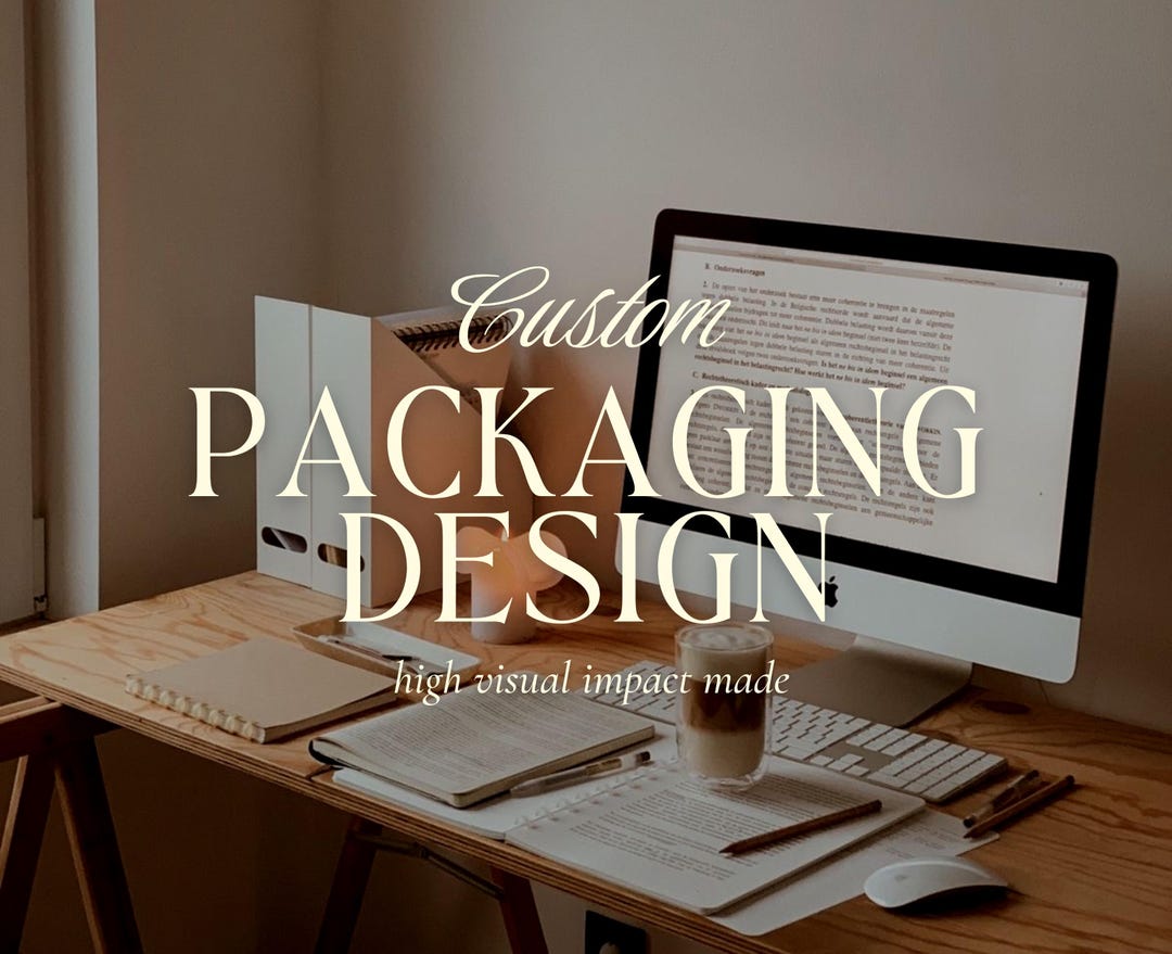 Custom Packaging Design Complete Pack - Etsy