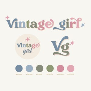 Vintage Elegance Branding Kit – Comfort Colors for Stylish Personal Brands & Businesses