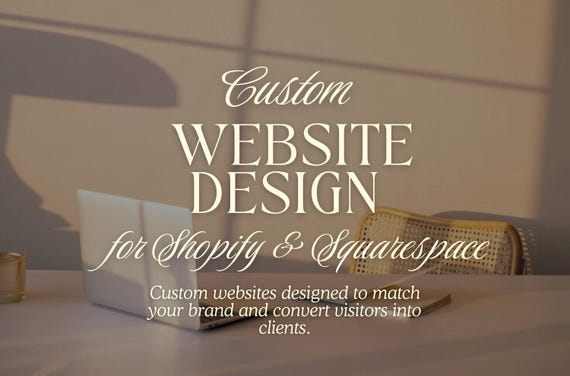 Shopify & Squarespace Website Design | Custom Web Design for Small Business Owners