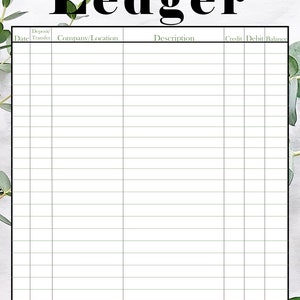 Budget Binder Printable Budget Planner Digital Budget Sheet Budget Tracker Expense Tracker Savings Fund Checkbook Ledger image 10