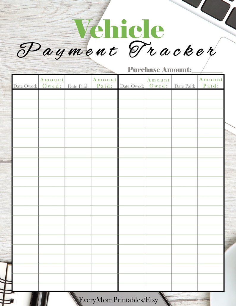 Budget Binder Printable Budget Planner Digital Budget Sheet Budget Tracker Expense Tracker Savings Fund Checkbook Ledger image 6