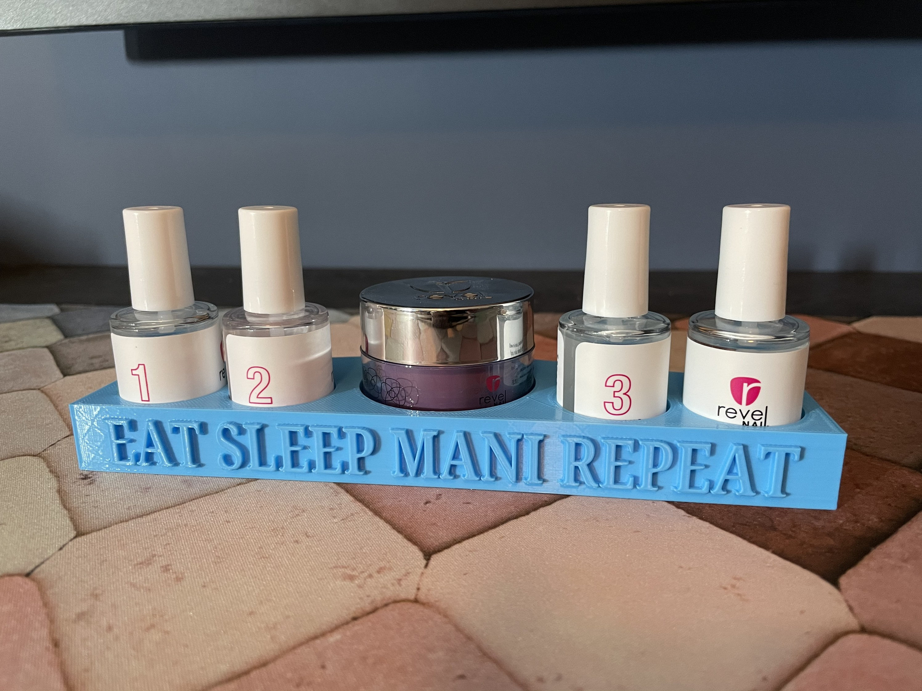 Dip Powder Nail Polish Bottle Holder with 4 compartments Etsy