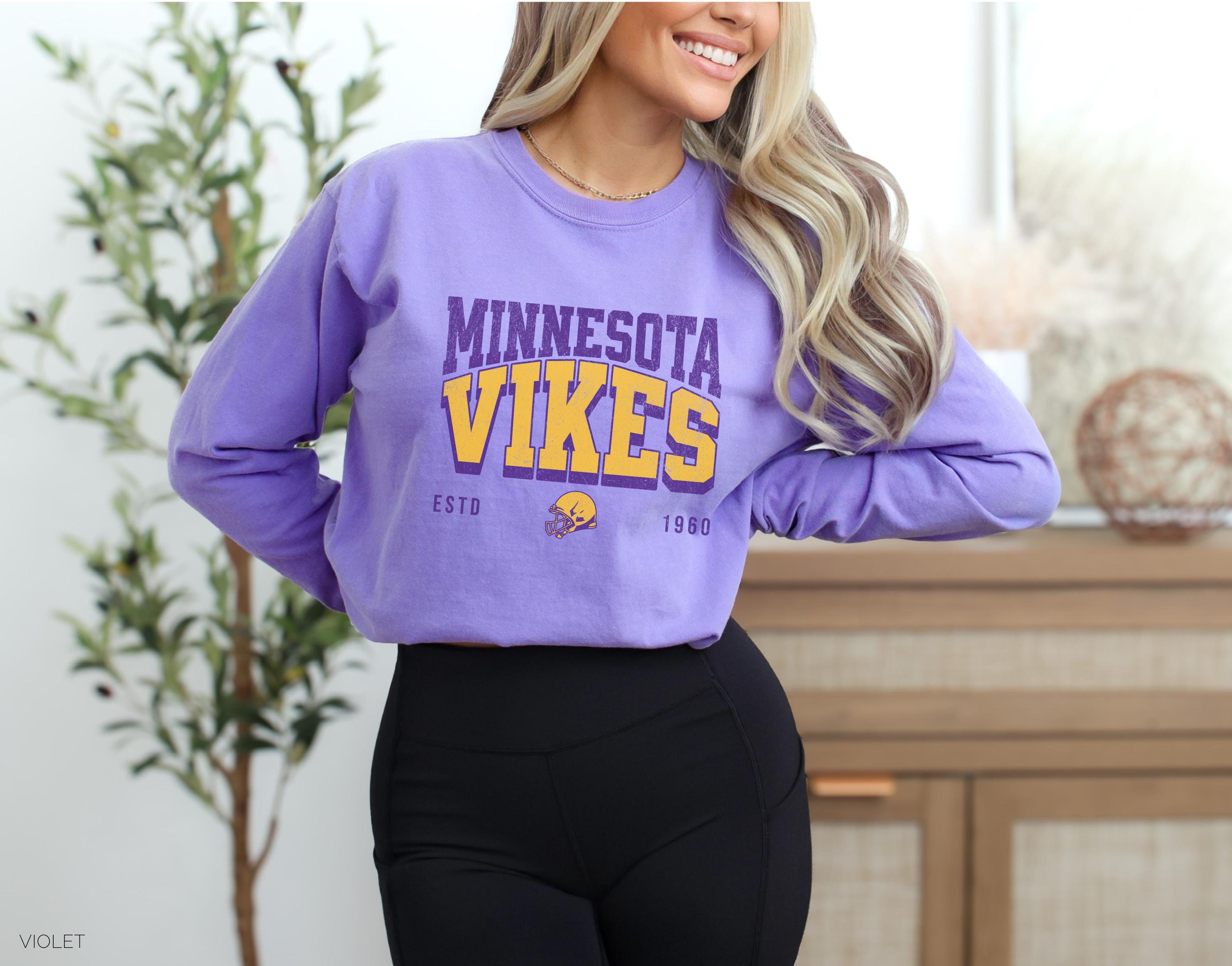 Minnesota vikings shirts for women hotsell