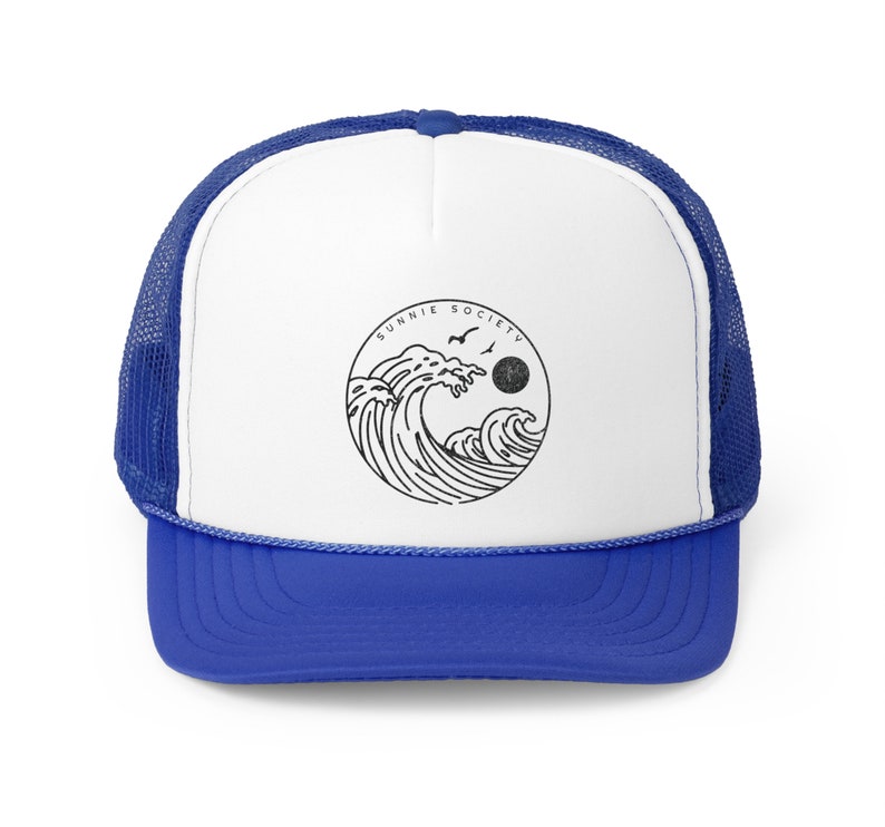 DOOR COUNTY CRUZIN SUN/WAVES TRUCKER HAT main image 1