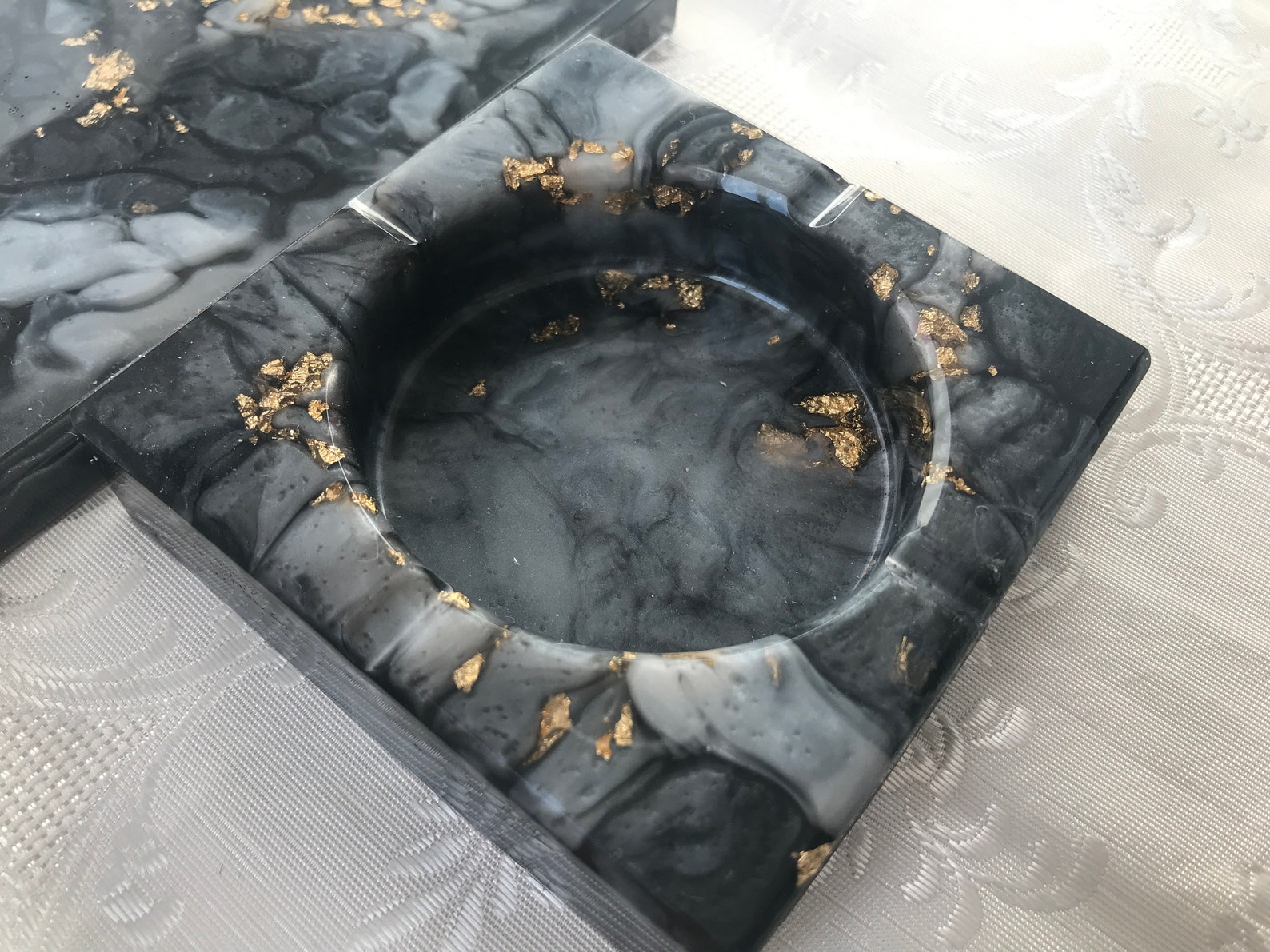 Custom Marble Resin Tray Marble tray Jewelry Tray Vanity Etsy