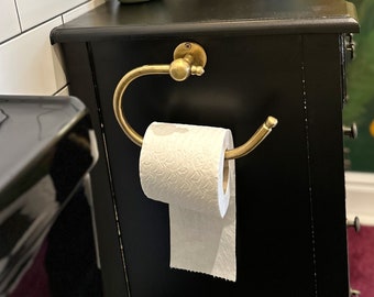 Portarrollos de papel higiénico de latón, portarrollos de bronce para baño, portarrollos de papel higiénico de bronce, porta pañuelos, accesorios de pared para baño
