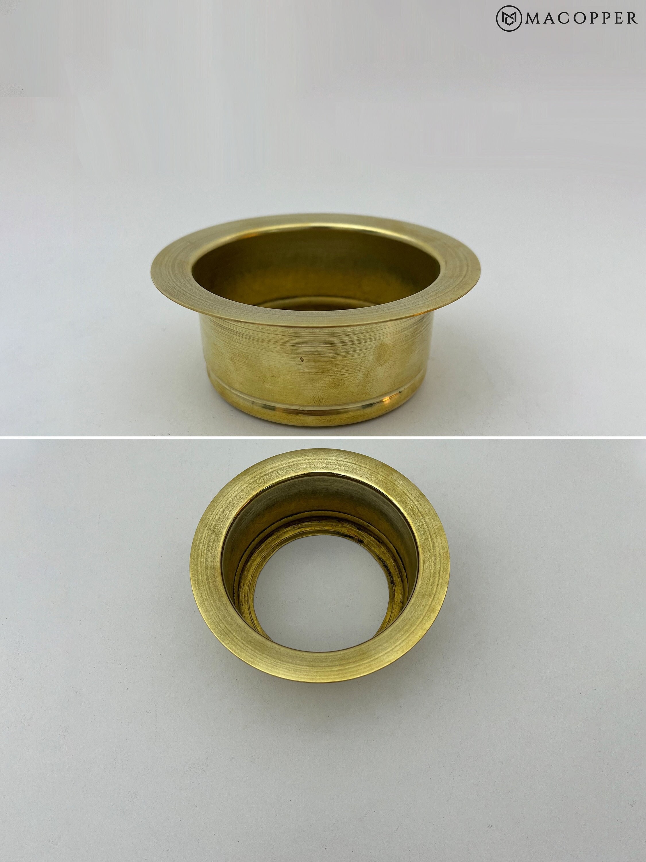 Extended Garbage Disposal Flange with Deep Basket Strainer for