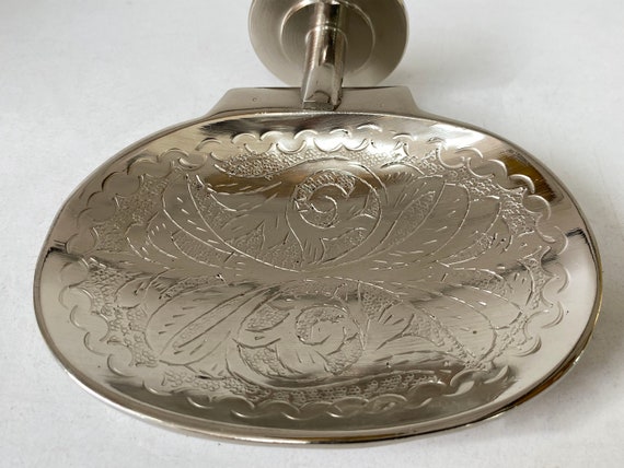 Hand Engraved Wall Mounted Soap Dish,Handmade Silver Wall Soap Holder, Handcrafted Soap Dish, Shower Soap Holder , Bathroom hardware