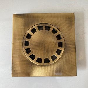 Square Shower Drain , Drain For Bathroom ,Kitchen Oiled bronze Finish Floor Drain
