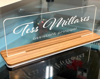 Desk Name Plate