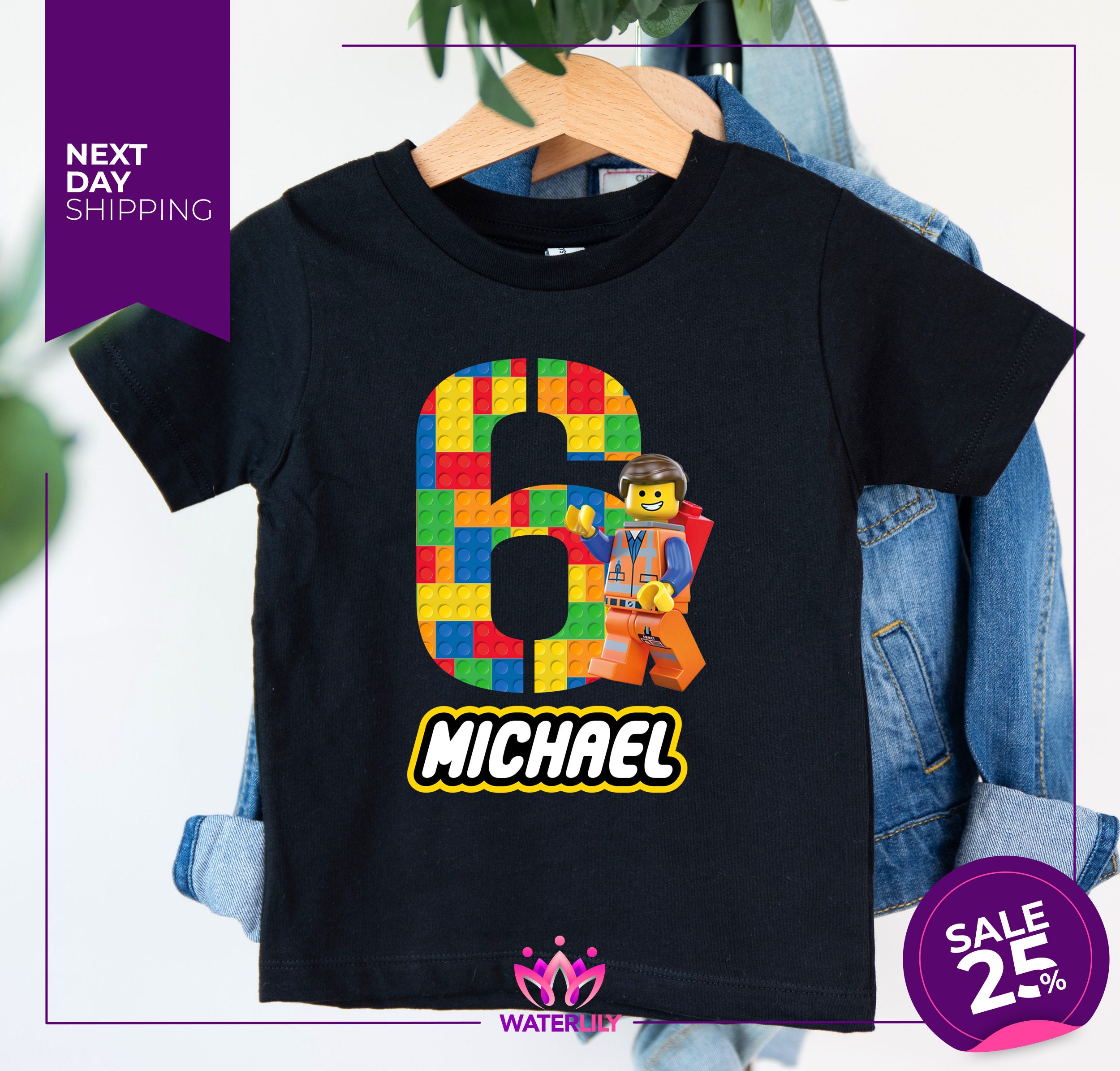 Discover Legoland Birthday Shirts | Family Lego Shirt | Building Block Shirt| Birthday Boy Lego Shirt