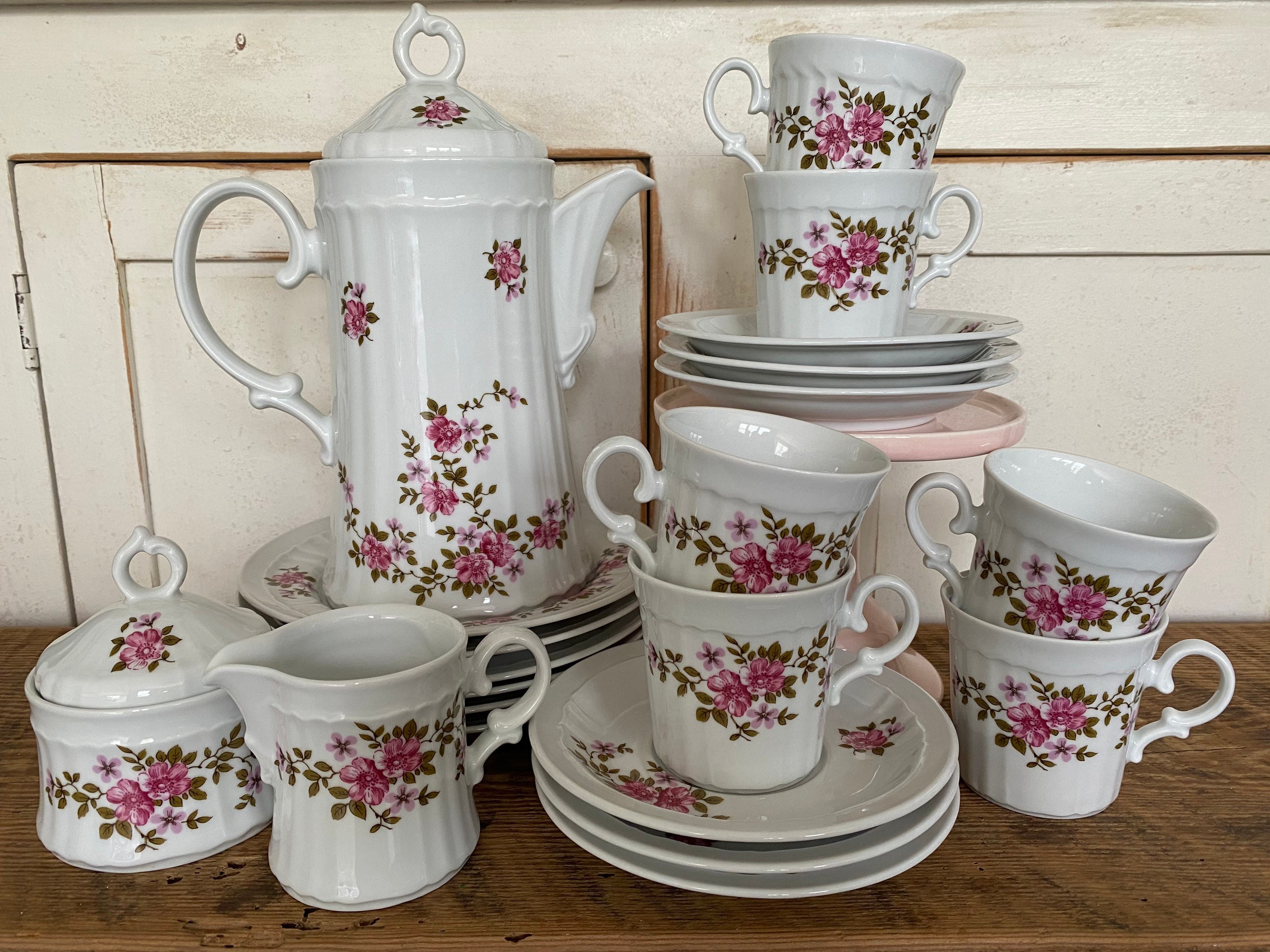 Vintage Eschenbach BavariaGermany Coffee / Tea Full Service Etsy