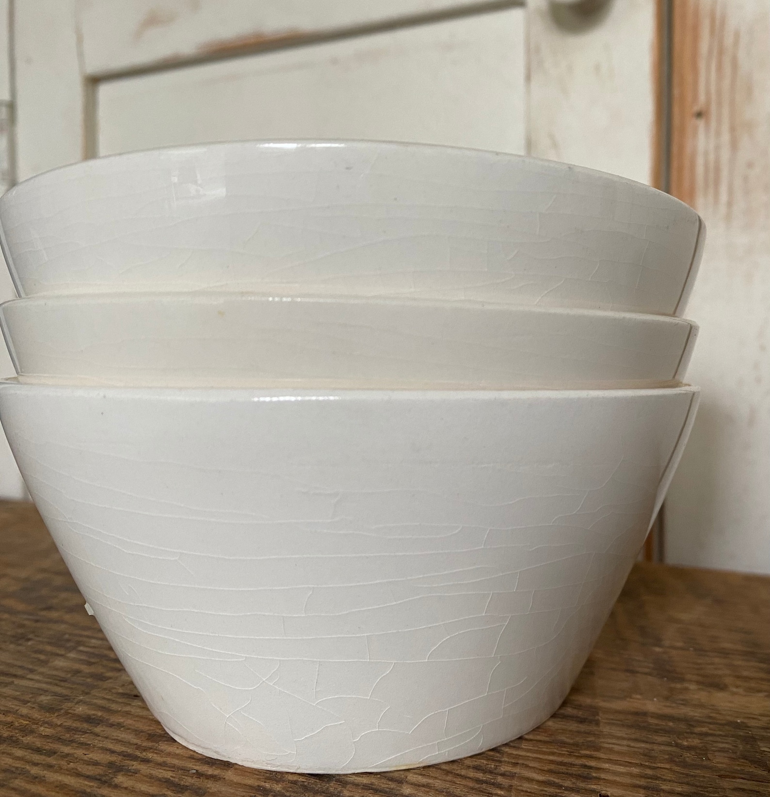 Set of 4 Farmhouse Print Bowls Etsy