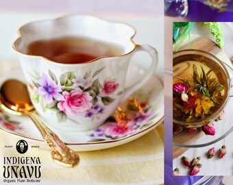 Handcrafted Healing Herbal Tea's from our Forest garden