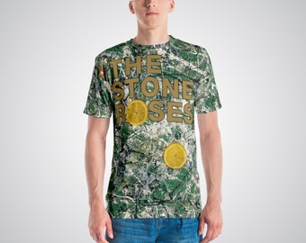 The Stone Roses T-Shirt The Stone Roses Album Cover T Shirt The Stone Roses Lemon Shirt Ian Brown Tshirt