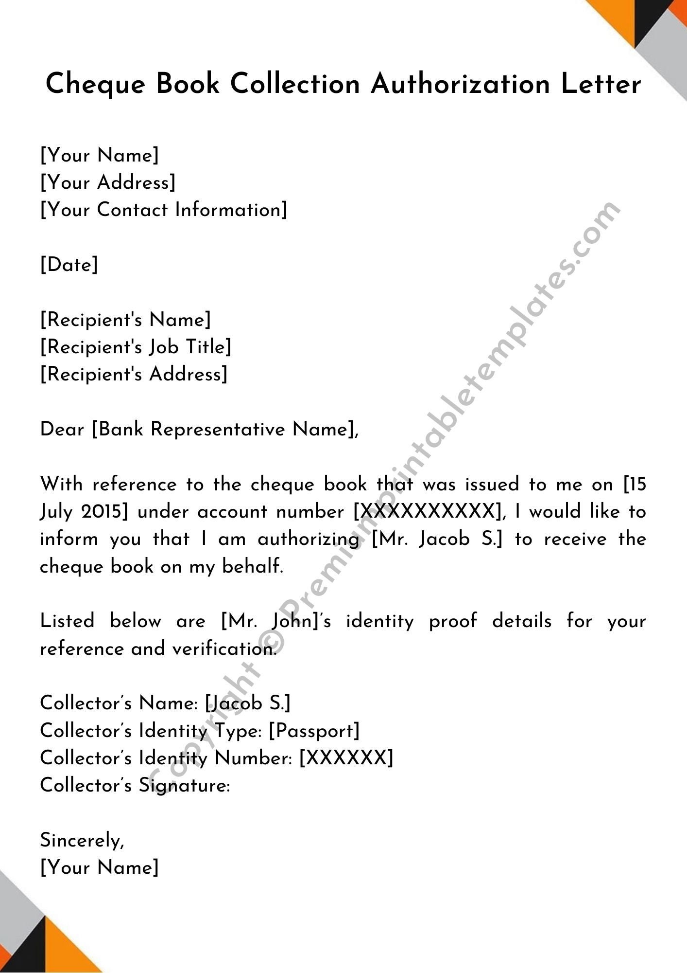 printable-authorization-letter-to-collect-cheque-bookpack-of-5-etsy