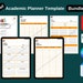 Printable Academic Planner Template in PDF and Word 5 Pagescanva - Etsy