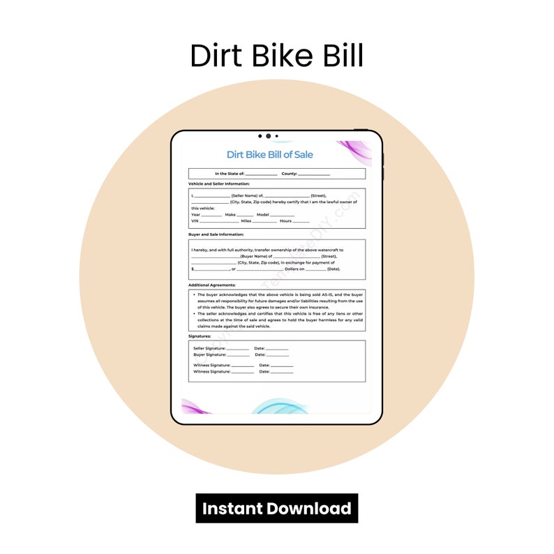 dirt-bike-bill-of-sale-blank-printable-form-template-in-pdf-etsy