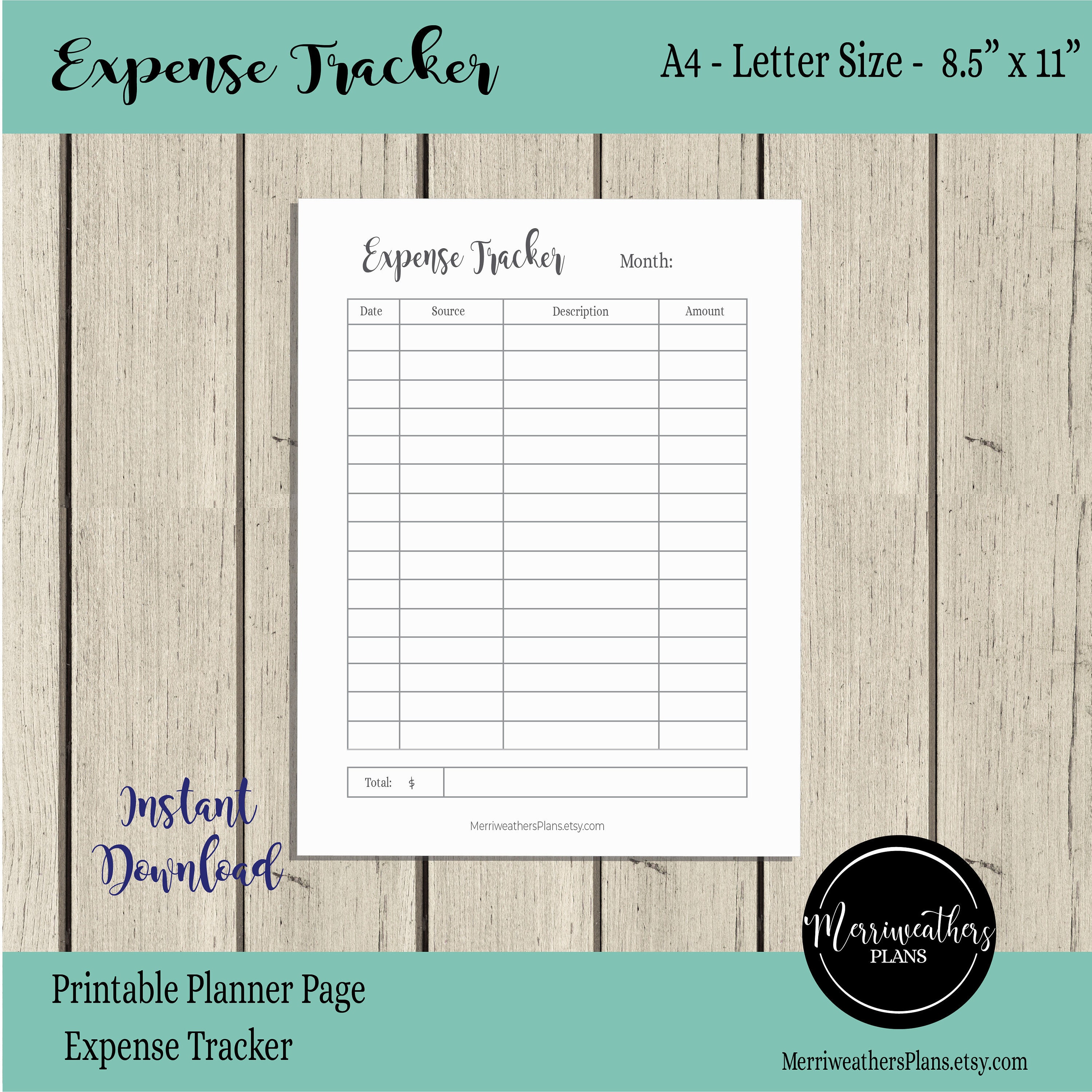 Free expense tracker printable happy planner - boolmedi