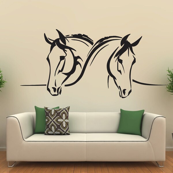 Pferd wandtattoo Etsy.de