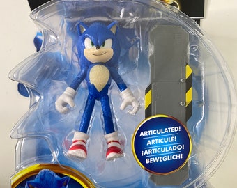  Sonic the Hedgehog 2 The Movie 4 Articulated Action