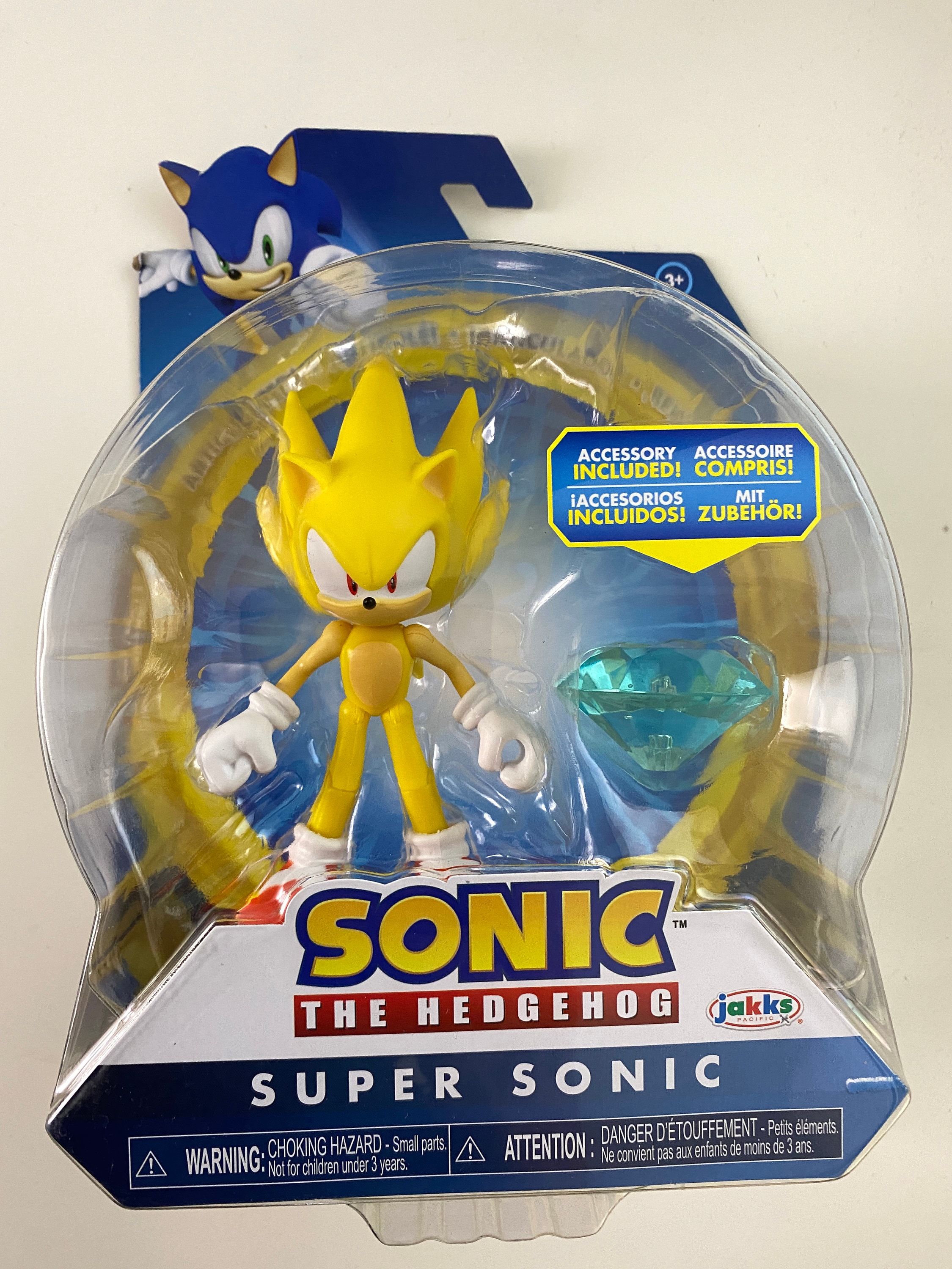 Sonic The Hedgehog Action Figure Toy Doll Jakks Pacific 4 New