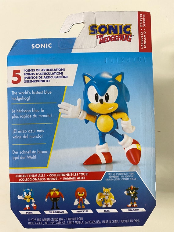  Sonic The Hedgehog 2.5-Inch Action Figure Classic