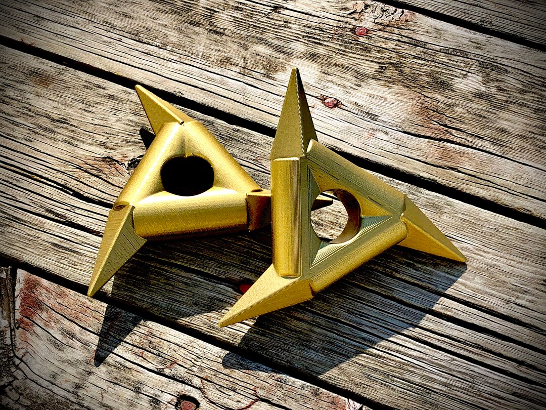 Shurikens of Ice: 3D Printed and Painted - Etsy