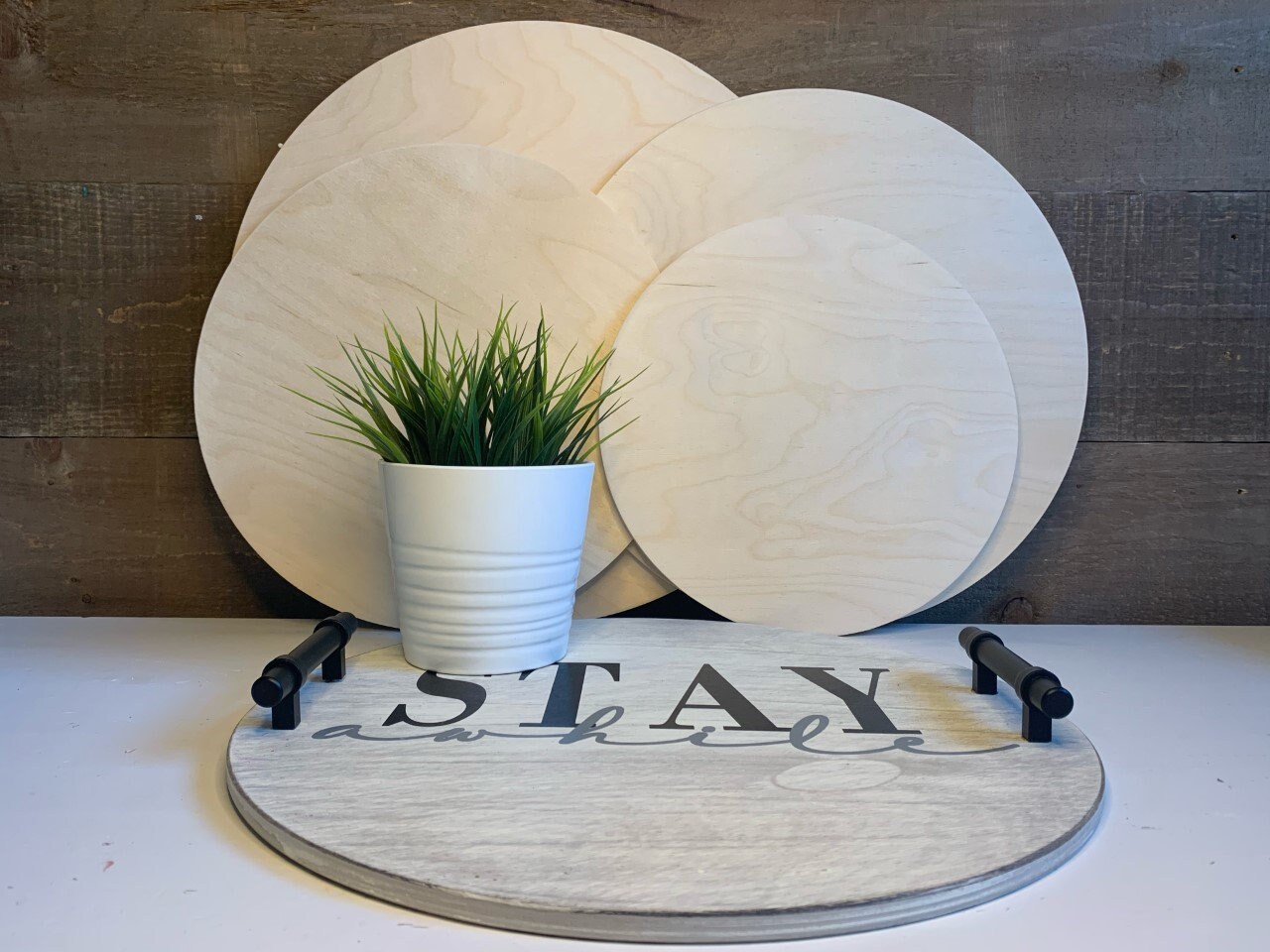 Blank Wood Rounds 18 3/8 Thick Etsy Canada