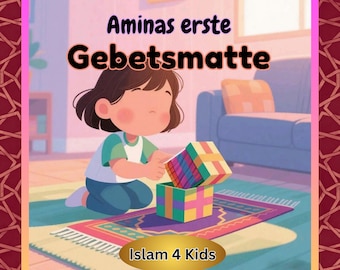 アミナの初めての祈りマット - ドイツ語のイスラムの子供向け絵本（PDFダウンロード）