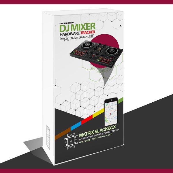 Matrix DJ Mixer Blackbox - IoT Tracking hardware for DJ Mixers