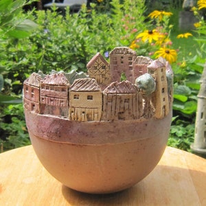 Vaso de cerâmica, vários esmaltes