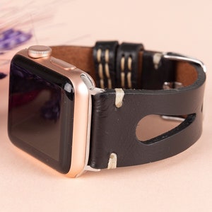 Leather Apple Watch Band 38mm 40mm 41mm 42mm 44mm 45mm 49mm unisex iWatch Strap Bracelet Series 8 7 6 5 4 3 2 1 SE Fitbit 4 3 2 1/SENSE Band