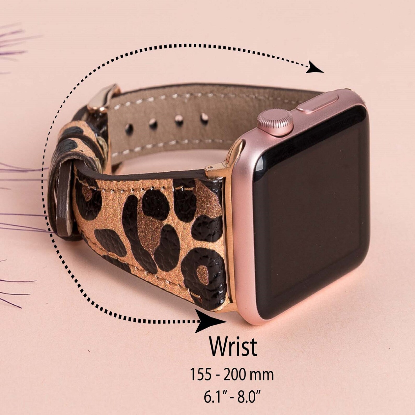 leopard apple watch band 44mm