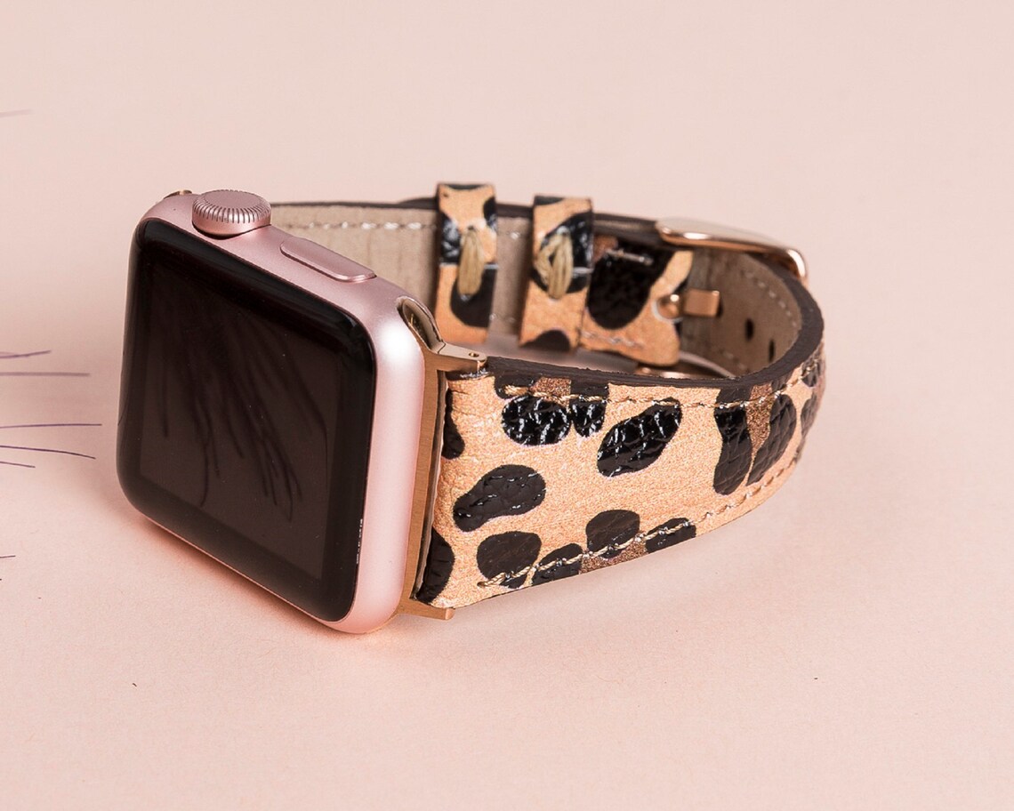 leopard apple watch band 44mm