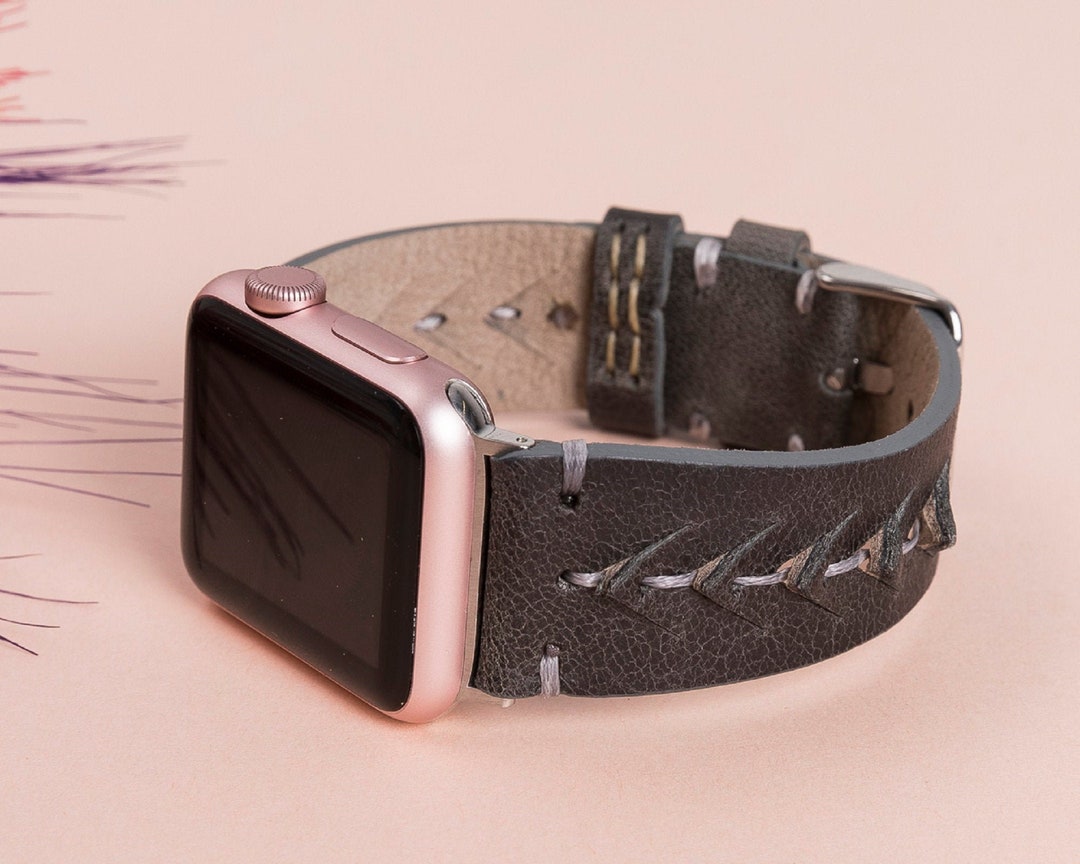 Leather Apple Watch Band 38mm 40mm 41mm 42mm 44mm 45mm 46mm 49mm