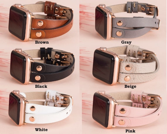 Stars Leather Apple Watch Band iWatch Strap Bracelet Apple Watch 9 8 7 6 5  SE Bands Straps Armband, 38mm 40mm 41mm 42mm 44mm 45mm 49mm Ultra