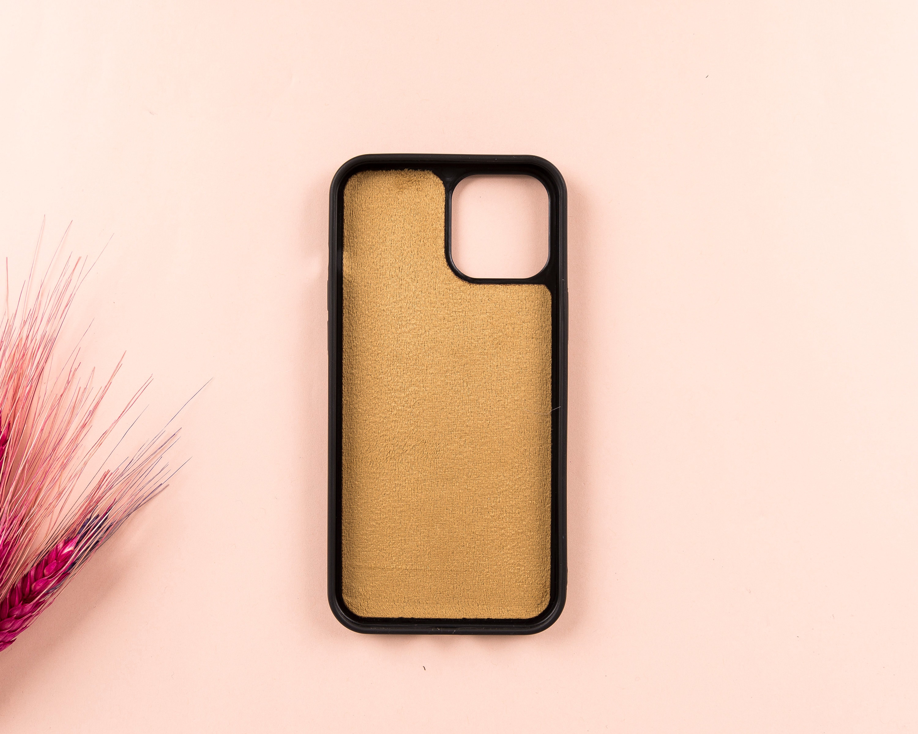 Yellow Leather iPhone 11 Series Magnetic Detachable Wallet Case