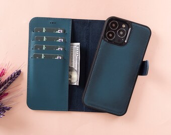 Apple iPhone Leather Wallet ネイビー Apple FineWoven Wallet Case with MagSafe for iPhone 16