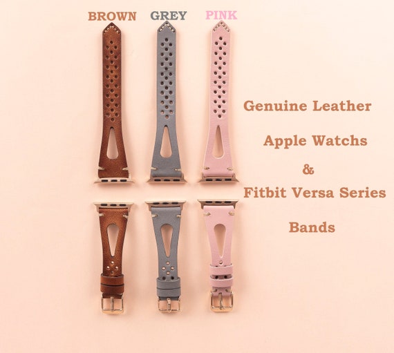 Leather Apple Watch Band 38mm 40mm 41mm 42mm 44mm 45mm Slim Etsy