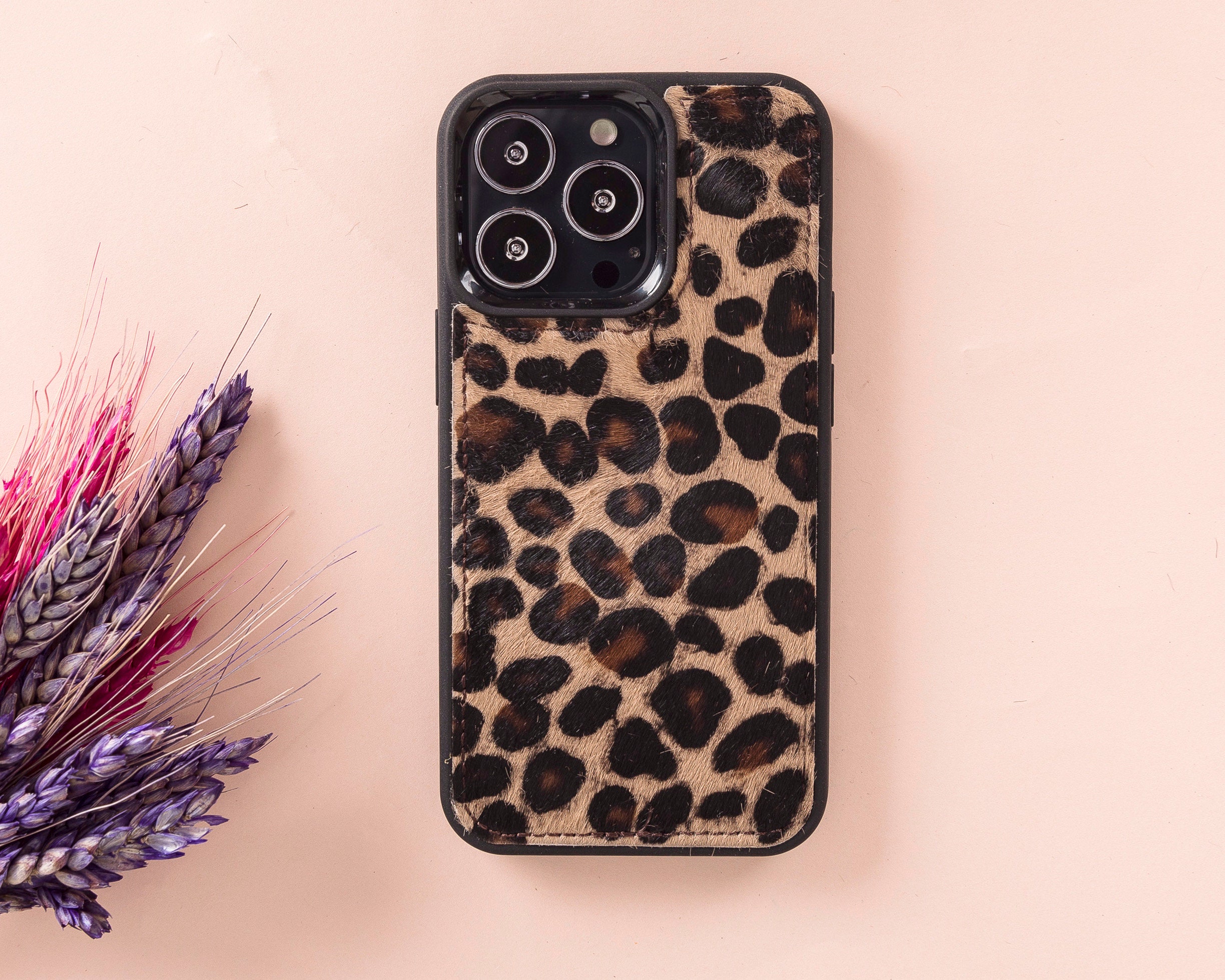 thumbnail image 2 of HAOPINSH For IPhone 16 Pro Wallet Case With Card Holder, Black 2 of 11
