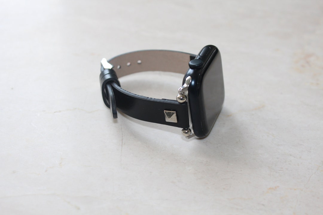 Pyramide Leder Apple Uhrenarmband Uhrenarmband Ultra 38 40