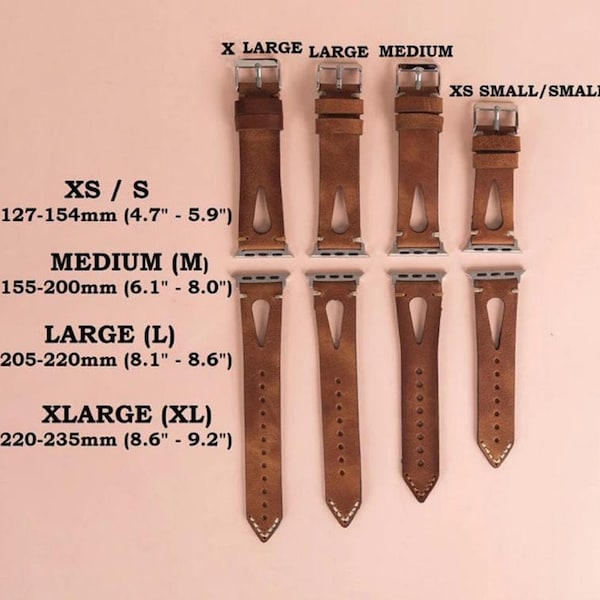 Leather Apple Watch Band 38mm 40mm 41mm 42mm 44mm 45mm 46mm 49mm iWatch Strap Bracelet 11 10 9 8 7 6 5 4 Ultra/SE 3-2-1 Wristband