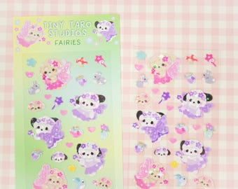 Fairy Character Stickers | Kpop deco stickers, planner stickers, polco, scrapbook, Korean stationery, journaling, cute sticker