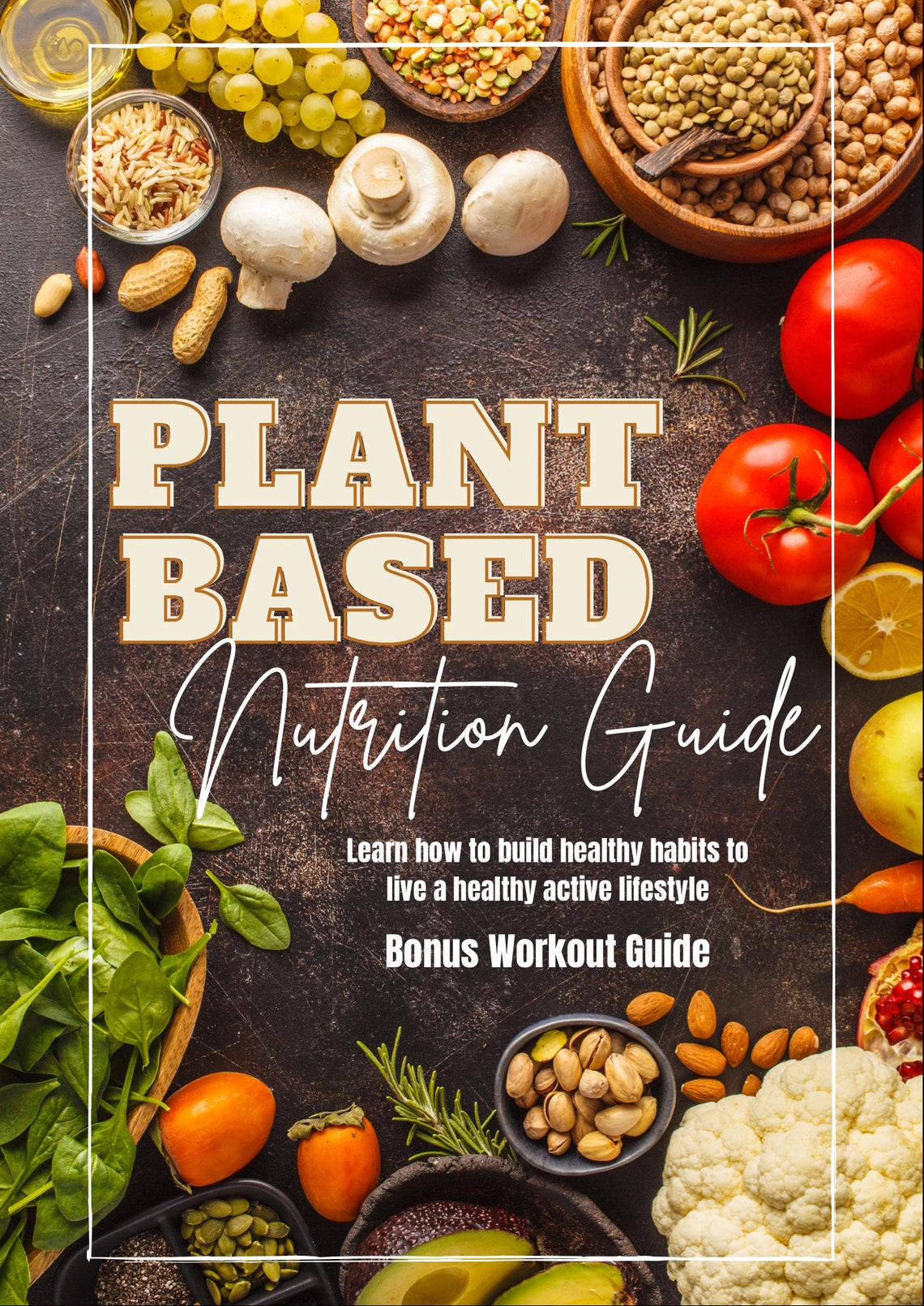Plant Based Nutrition Guide Etsy